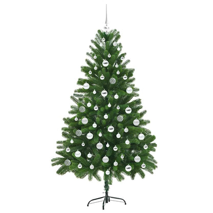 Albero di Natale con 300 LED con supporto Verde 180 cm PE