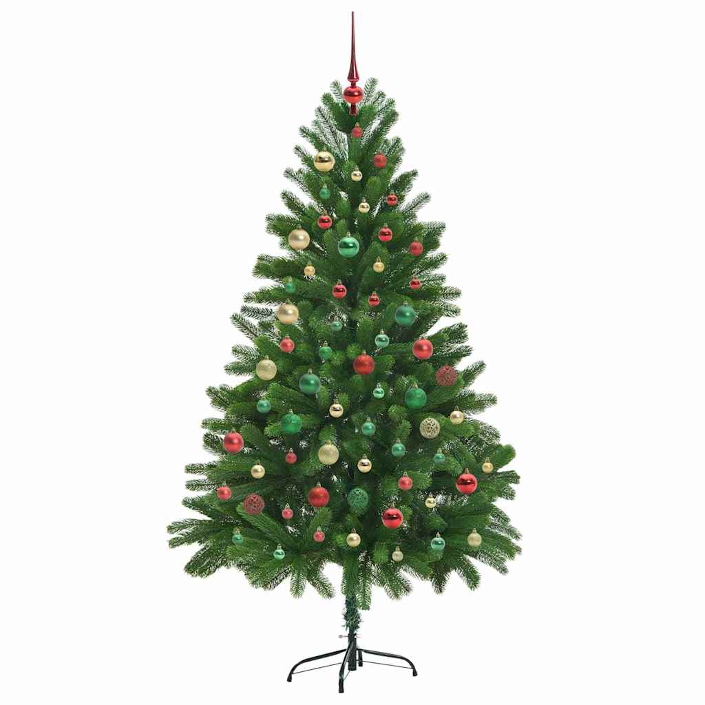 Albero di Natale con 300 LED con supporto Verde 180 cm PE