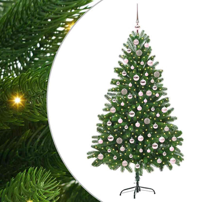 Albero di Natale con 300 LED con supporto Verde 210 cm PE