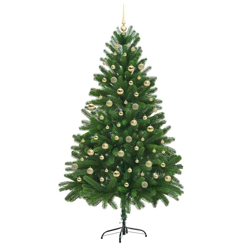 Albero di Natale con 300 LED con supporto Verde 210 cm PE