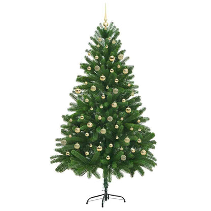 Albero di Natale con 300 LED con supporto Verde 210 cm PE