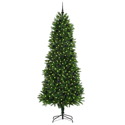Albero di Natale con 300 LED con supporto Verde 240 cm PE