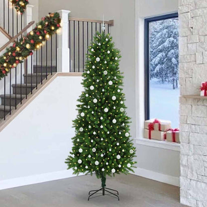 Albero di Natale con 300 LED con supporto Verde 240 cm PE