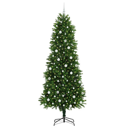 Albero di Natale con 300 LED con supporto Verde 240 cm PE