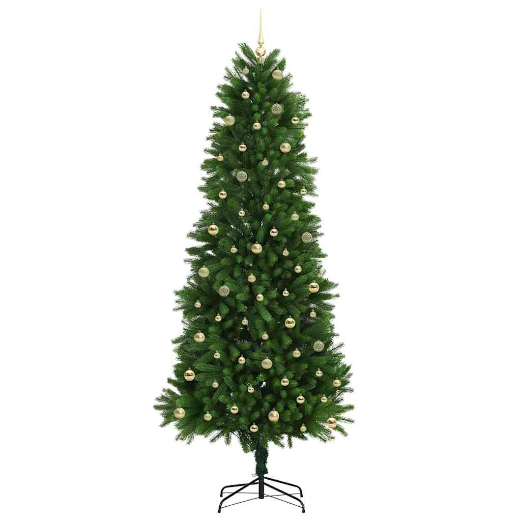 Albero di Natale con 300 LED con supporto Verde 240 cm PE