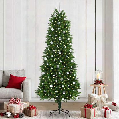 Albero di Natale con 300 LED con supporto Verde 240 cm PE