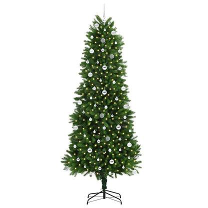 Albero di Natale con 300 LED con supporto Verde 240 cm PE