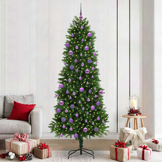 Albero di Natale con 300 LED con supporto Verde 240 cm PE