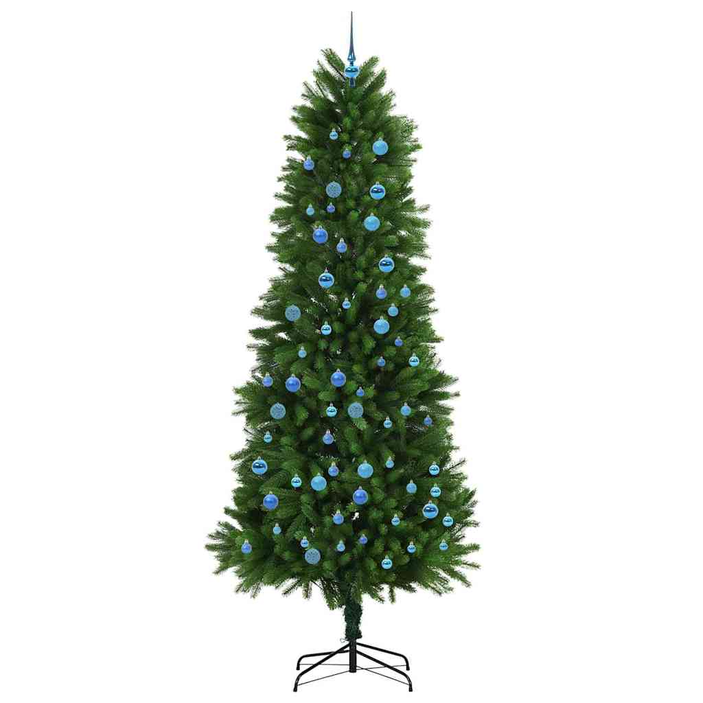 Albero di Natale con 300 LED con supporto Verde 240 cm PE | homemem39