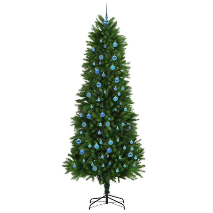 Albero di Natale con 300 LED con supporto Verde 240 cm PE | homemem39