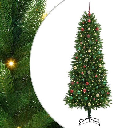Albero di Natale con 300 LED con supporto Verde 240 cm PE