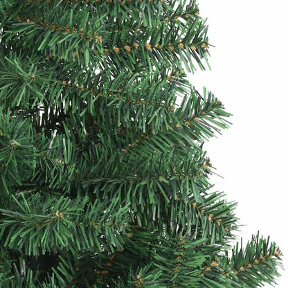 Albero di Natale con 150 LED con supporto Verde 120 cm PVC | homemem39