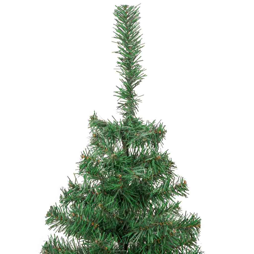 Albero di Natale con 300 LED con supporto Verde 180 cm PVC