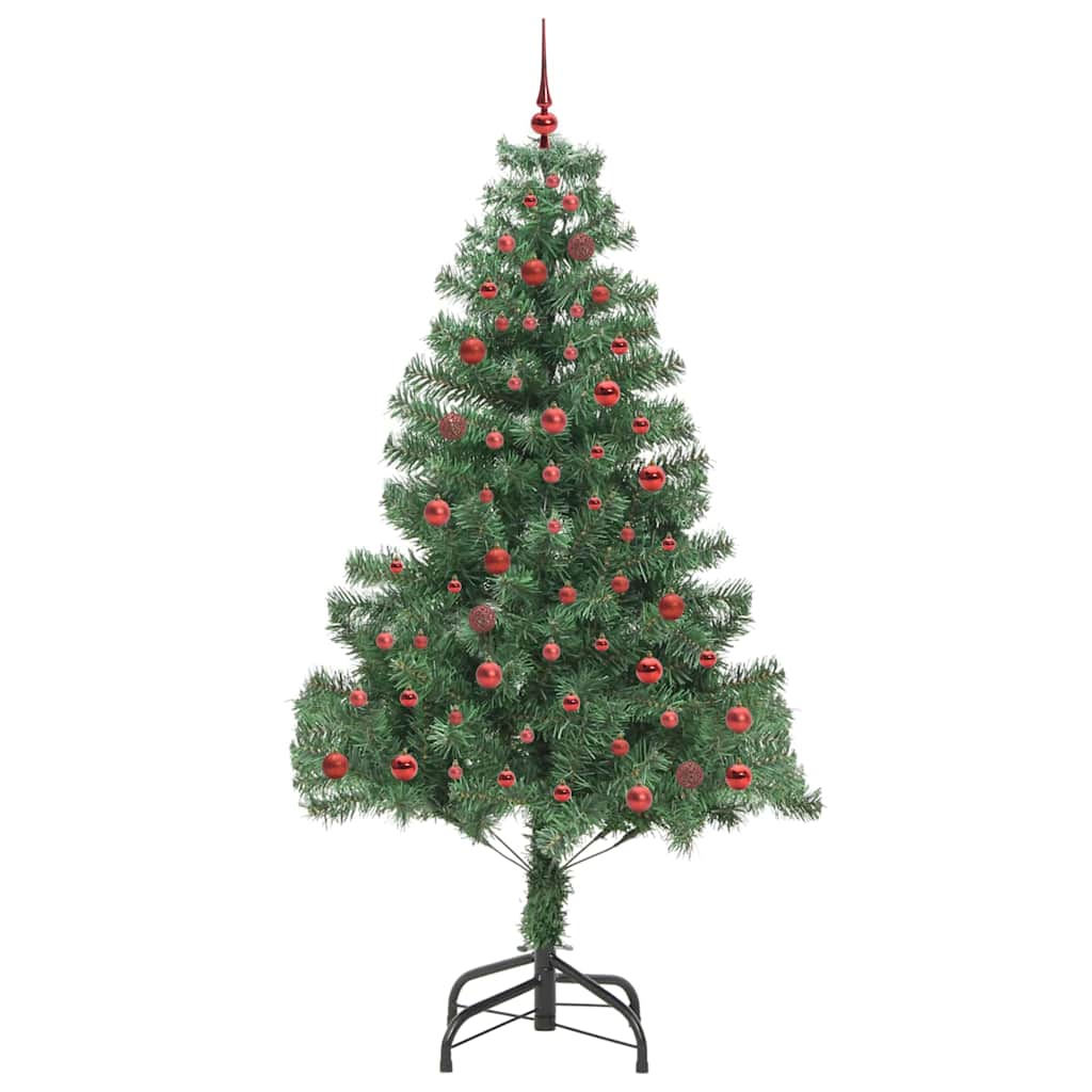 Albero di Natale con 300 LED con supporto Verde 210 cm PVC