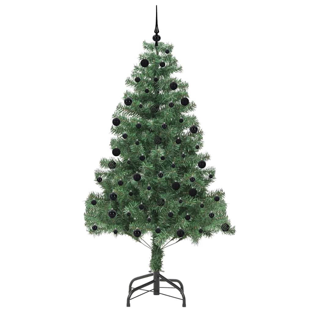 Albero di Natale con 300 LED con supporto Verde 210 cm PVC