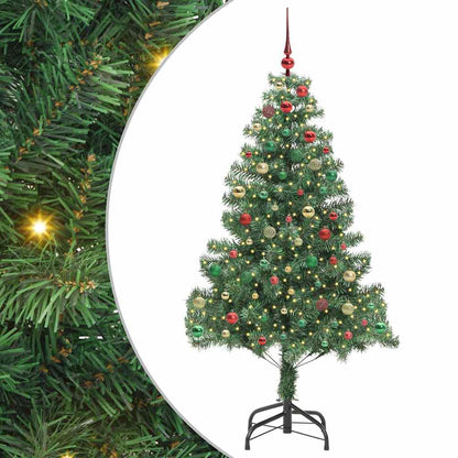 Albero di Natale con 300 LED con supporto Verde 210 cm PVC