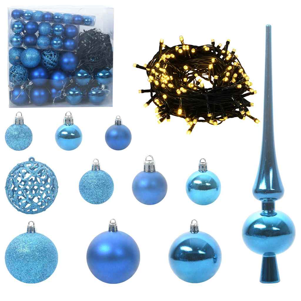Albero di Natale Nero 240 cm PVC | homemem39
