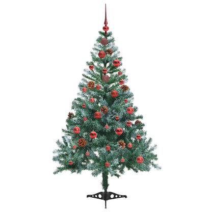 Albero di Natale artificiale Verde 150 cm PVC e Acciaio