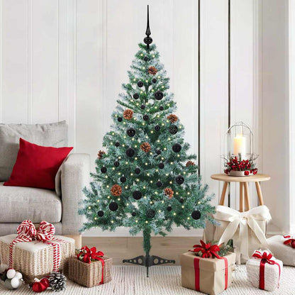 Albero di Natale artificiale Verde 150 cm PVC e Acciaio
