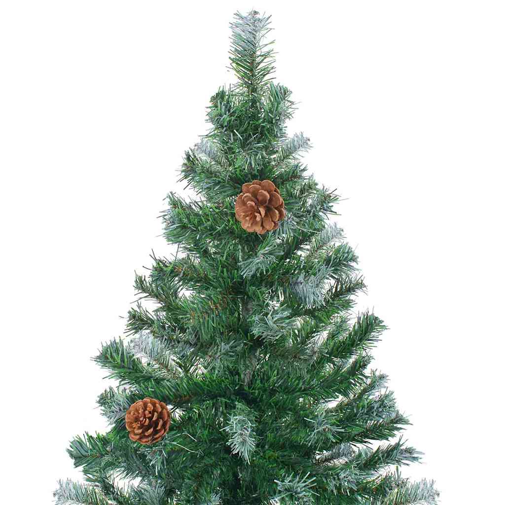 Albero di Natale artificiale Verde 150 cm PVC e Acciaio