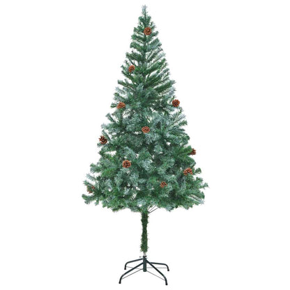 Albero di Natale artificiale Verde 180 cm PVC e Acciaio