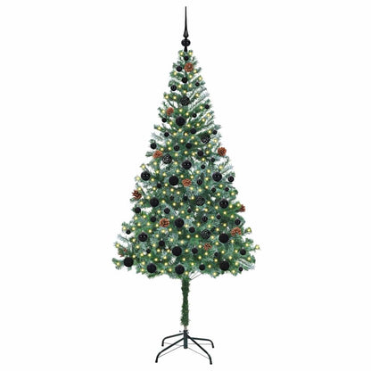 Albero di Natale artificiale Verde 180 cm PVC e Acciaio