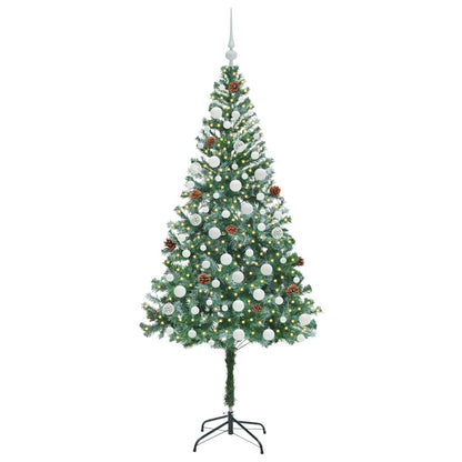 Albero di Natale artificiale Verde 180 cm PVC e Acciaio