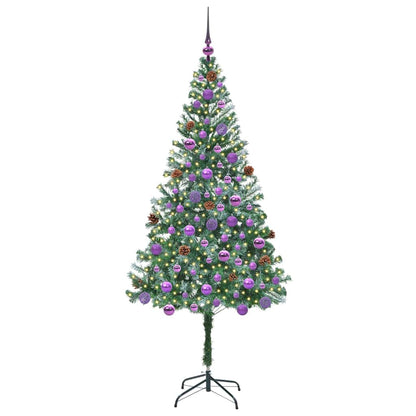 Albero di Natale artificiale Verde 180 cm PVC e Acciaio