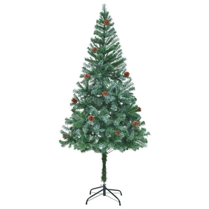 Albero di Natale artificiale Verde 180 cm PVC e Acciaio