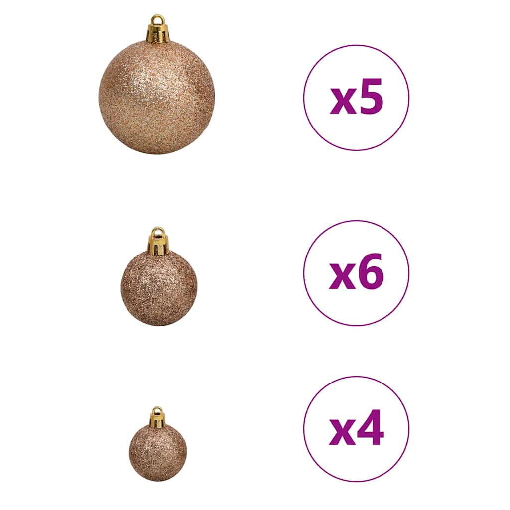 Albero di Natale artificiale con luci integrate Verde 120 cm