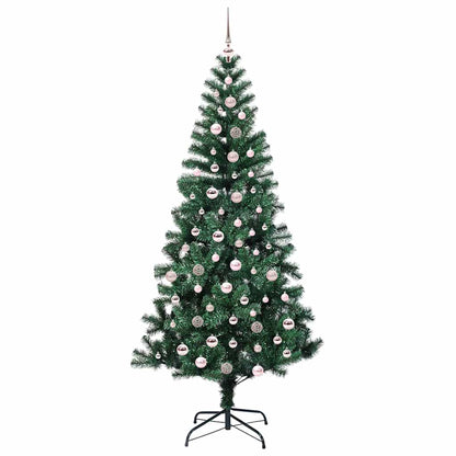 Albero di Natale artificiale con luci integrate Verde 240 cm