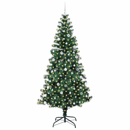 Albero di Natale artificiale con luci integrate Verde 240 cm
