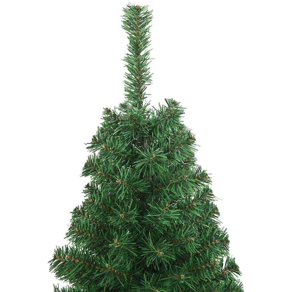 Albero di Natale artificiale con 150 LED Verde 120 cm