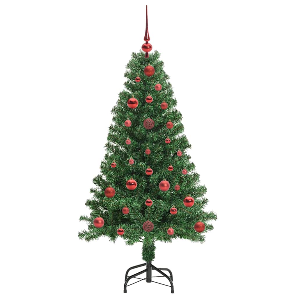 Albero di Natale artificiale con 150 LED Verde 120 cm