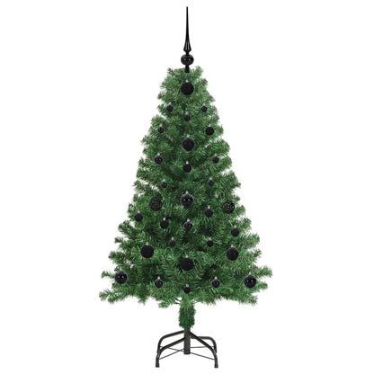 Albero di Natale artificiale con 150 LED Verde 120 cm