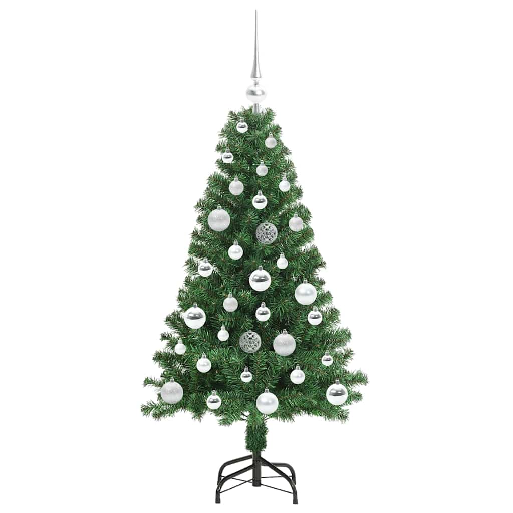 Albero di Natale artificiale con 150 LED Verde 120 cm
