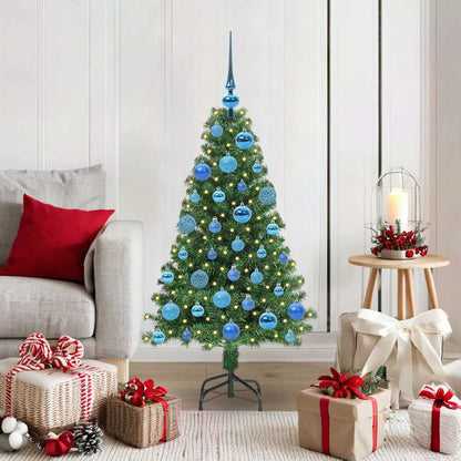 Albero di Natale artificiale con 150 LED Verde 120 cm