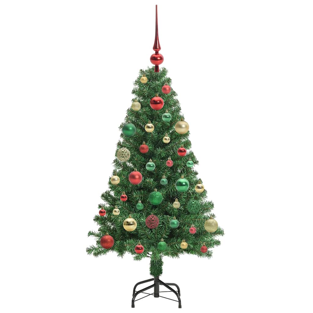 Albero di Natale artificiale con 150 LED Verde 120 cm