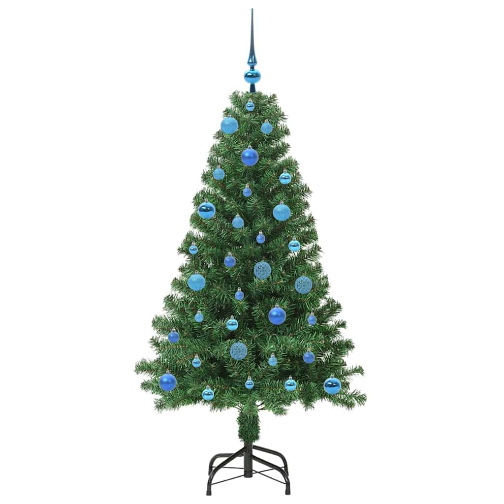 Albero di Natale artificiale con 150 LED Verde 150 cm