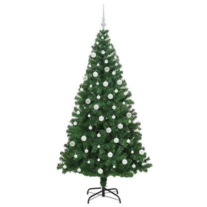 Albero di Natale artificiale con 300 LED Verde 180 cm
