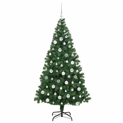 Albero di Natale artificiale con 300 LED Verde 180 cm