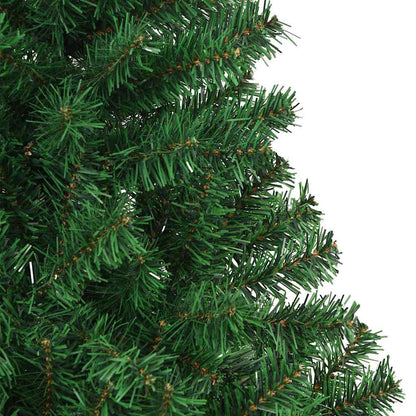 Albero di Natale artificiale con 300 LED Verde 210 cm