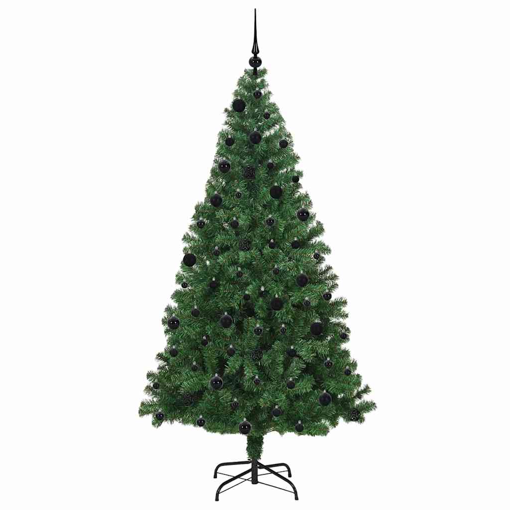 Albero di Natale artificiale con 300 LED Verde 210 cm