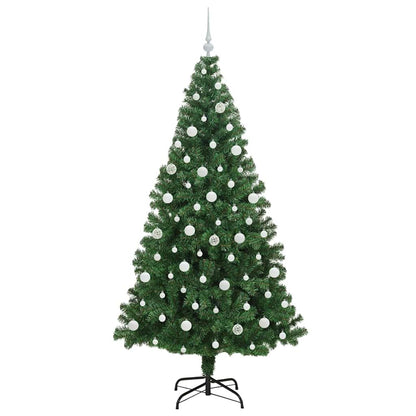 Albero di Natale artificiale con 300 LED Verde 210 cm