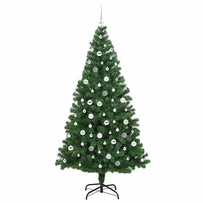 Albero di Natale artificiale con 300 LED Verde 210 cm