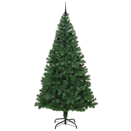 Albero di Natale artificiale con 300 LED Verde 240 cm