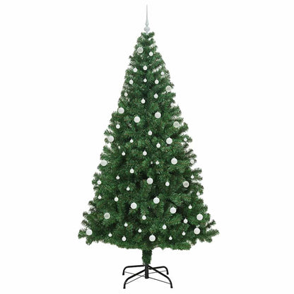 Albero di Natale artificiale con 300 LED Verde 240 cm
