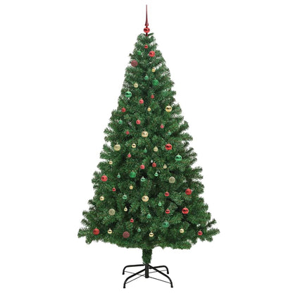 Albero di Natale artificiale con 300 LED Verde 240 cm