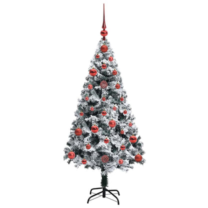 Albero di Natale artificiale con 150 LED Verde 120 cm