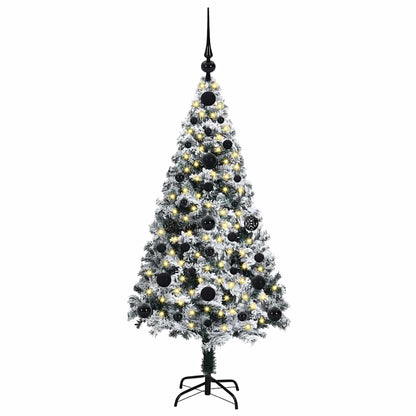 Albero di Natale artificiale con 150 LED Verde 120 cm